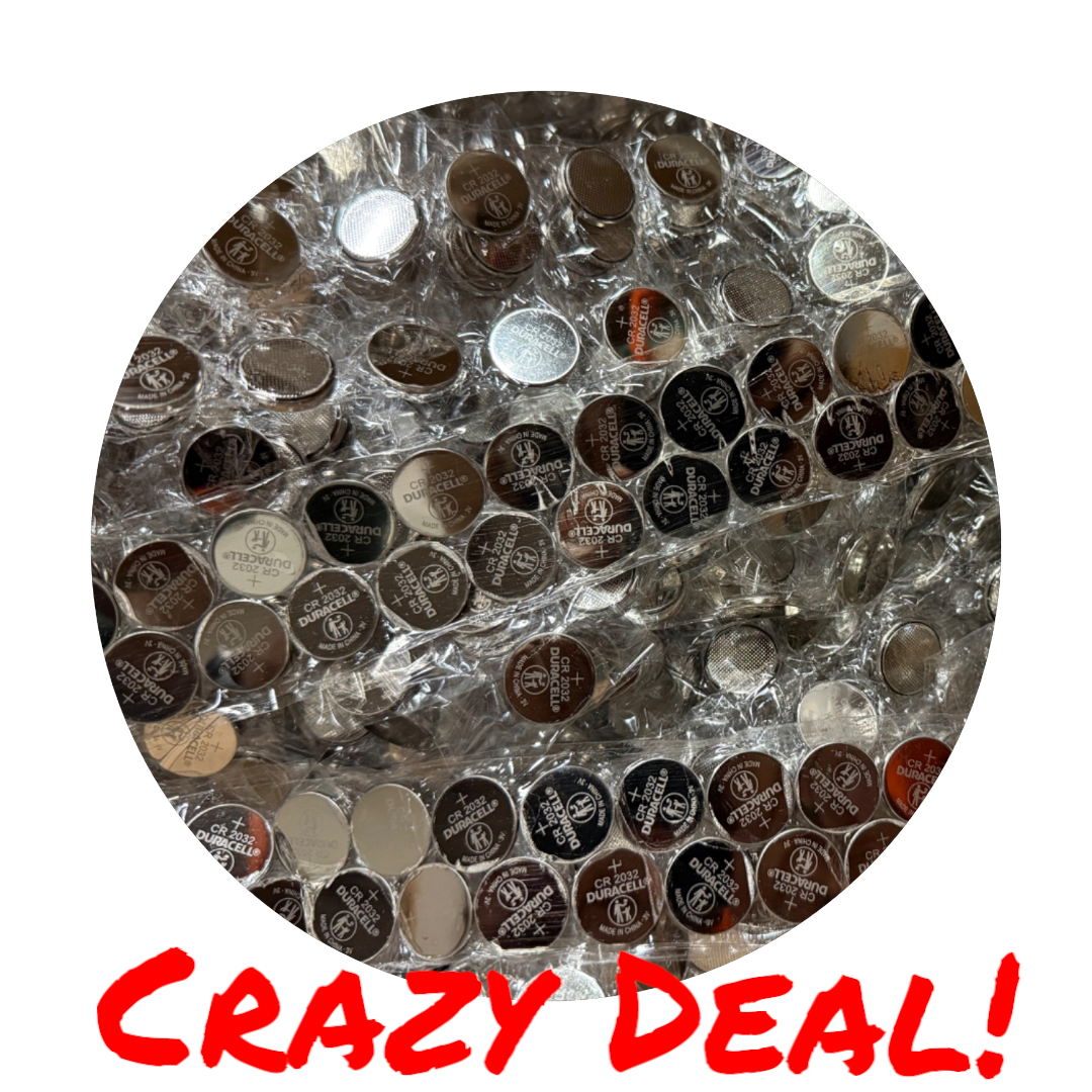 Duracell Bulk Surplus - 2032 Coin Cell Batteries x 10+ ( NEW )