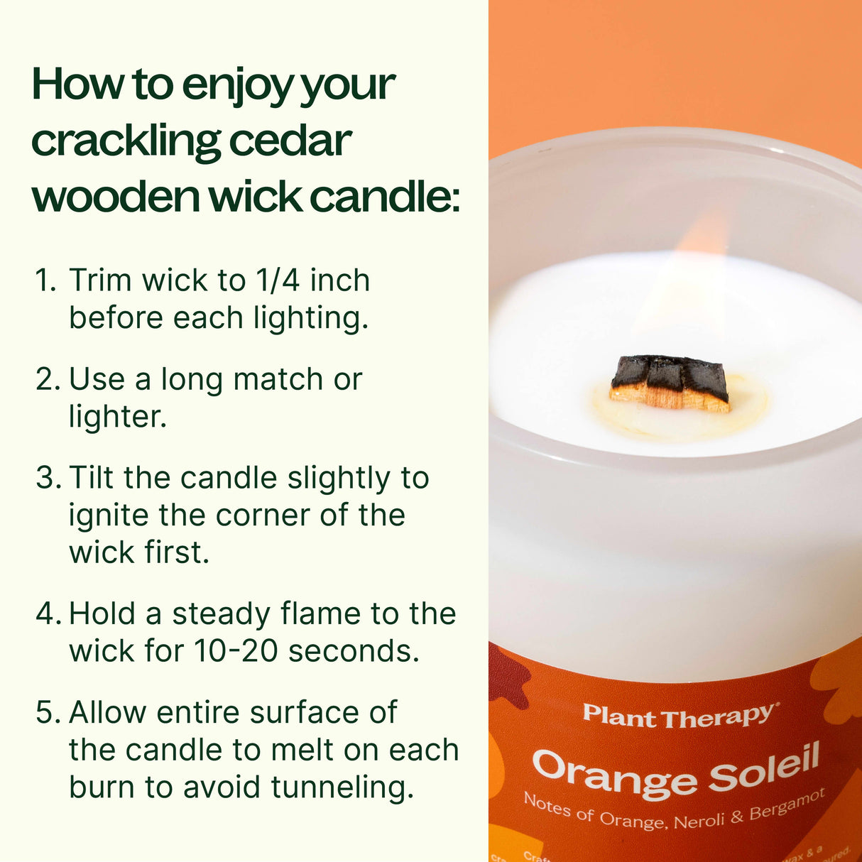 Orange Soleil Naturally Scented Candle
