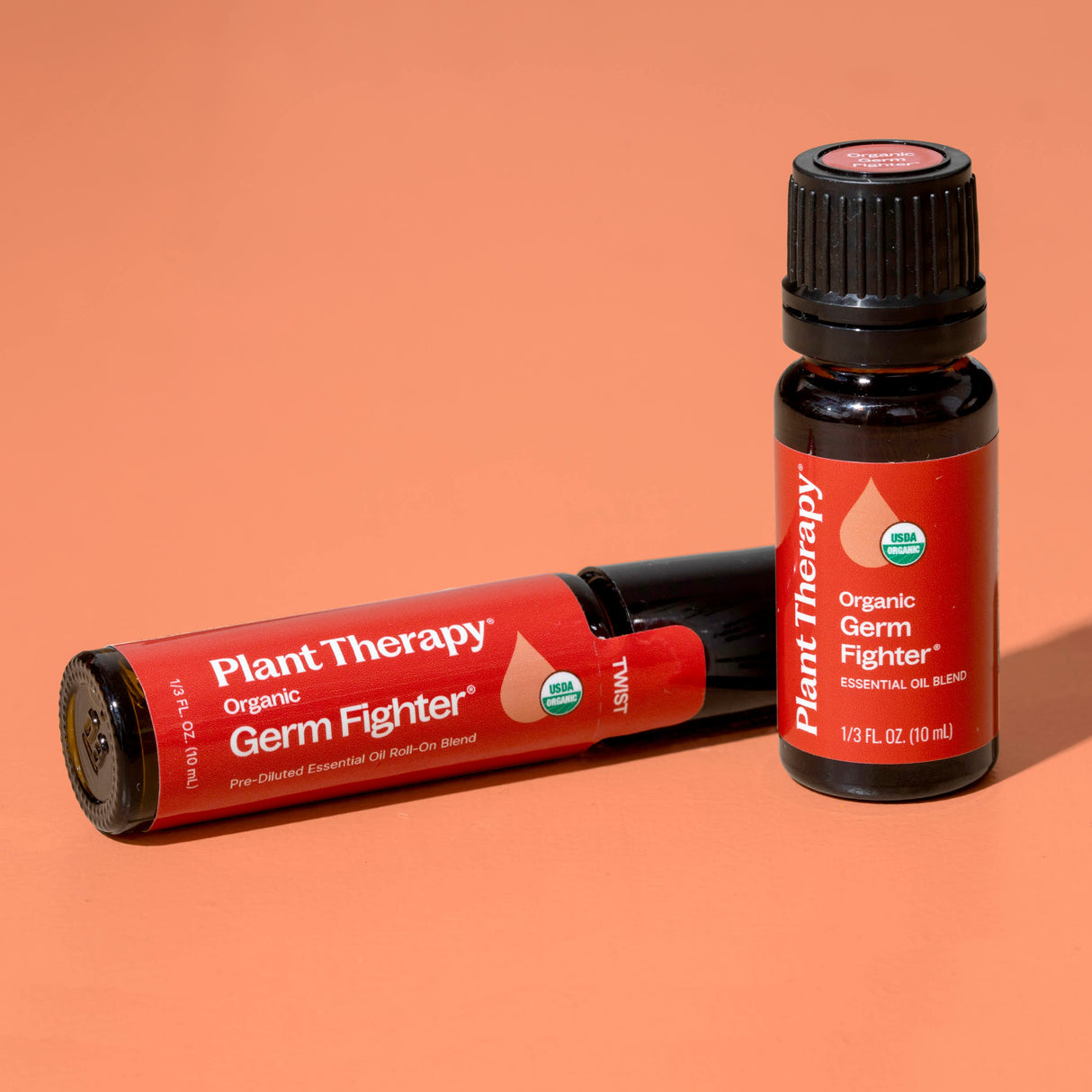 Organic Germ Fighter®️ Essential Oil Blend Pre-Diluted Roll-On
