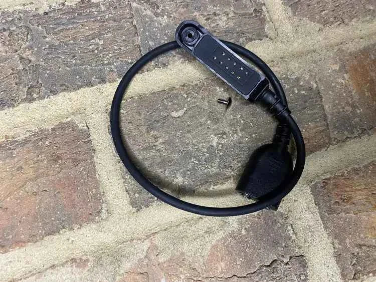 Baofeng 2 pin radio adapter waterproof connection to Kenwood K1