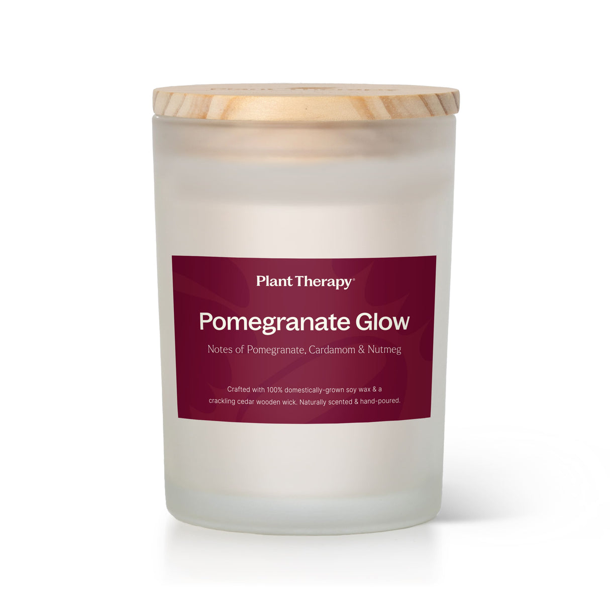 Pomegranate Glow Naturally Scented Candle
