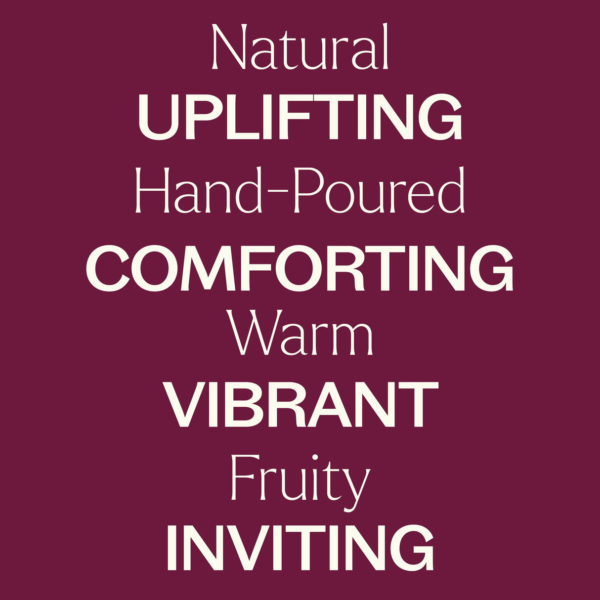 Pomegranate Glow Naturally Scented Candle