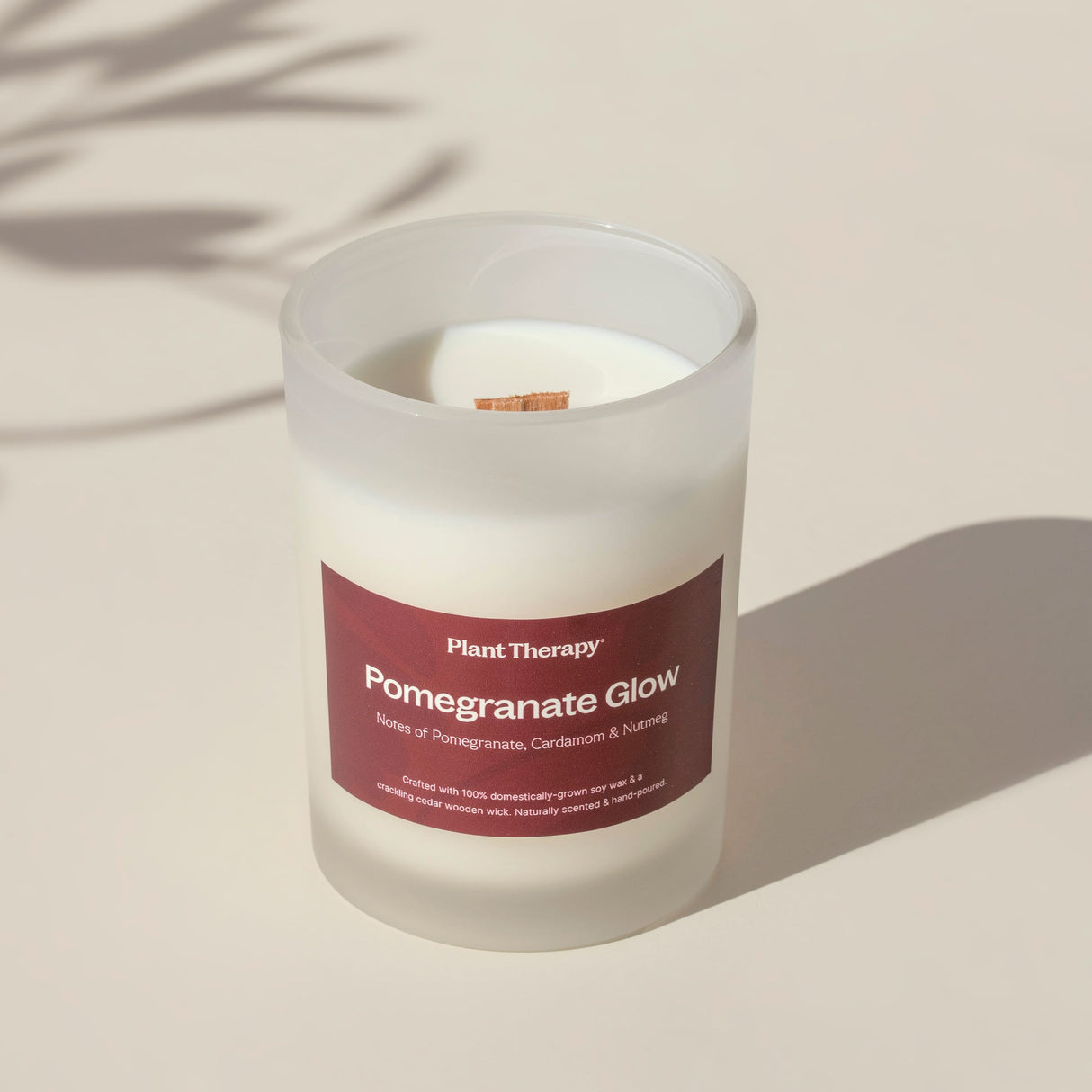 Pomegranate Glow Naturally Scented Candle