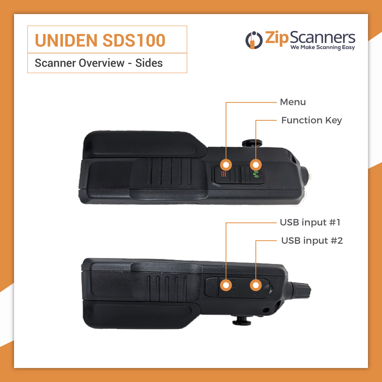 SDS100 Uniden Police Scanner