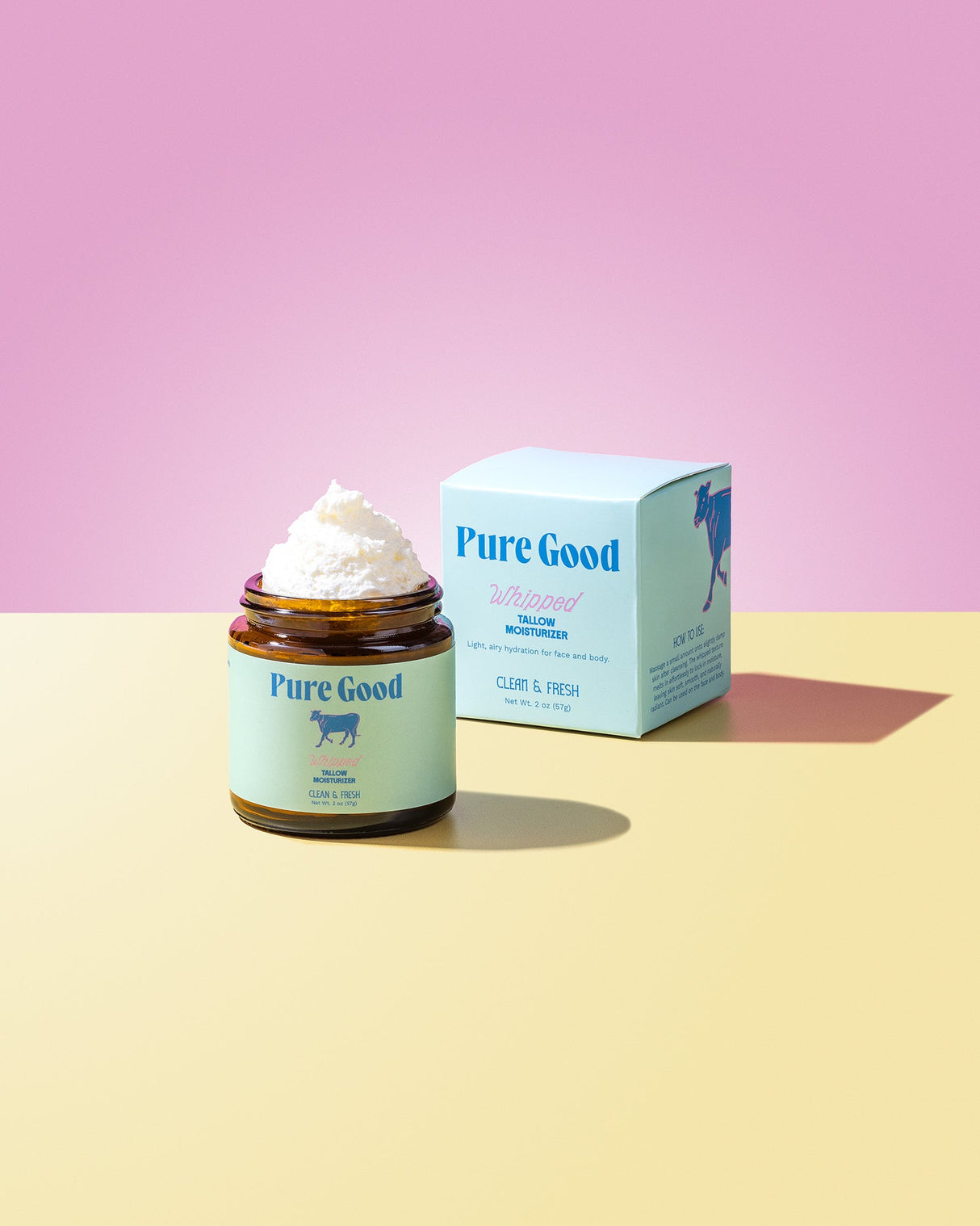 Clean & Fresh Whipped Tallow - Cleansing & Acne Prone Skin