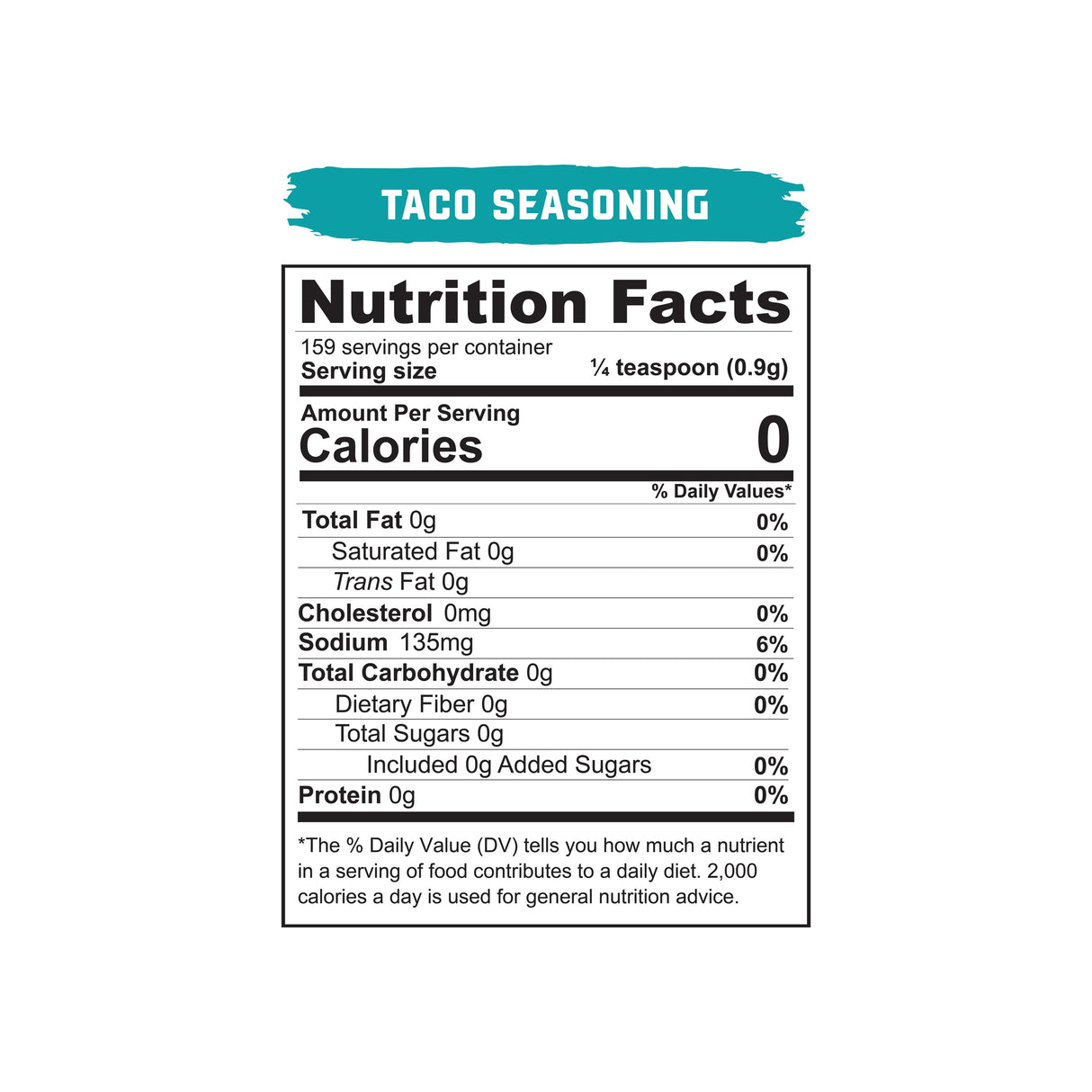 Real Salt Taco Seasoning