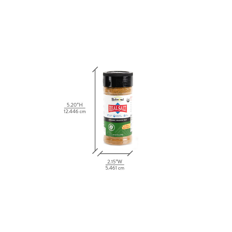 Real Salt Season Salt Shaker