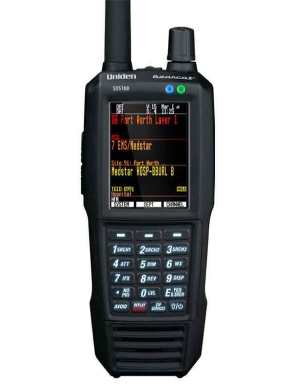SDS100 Uniden Police Scanner Bundle