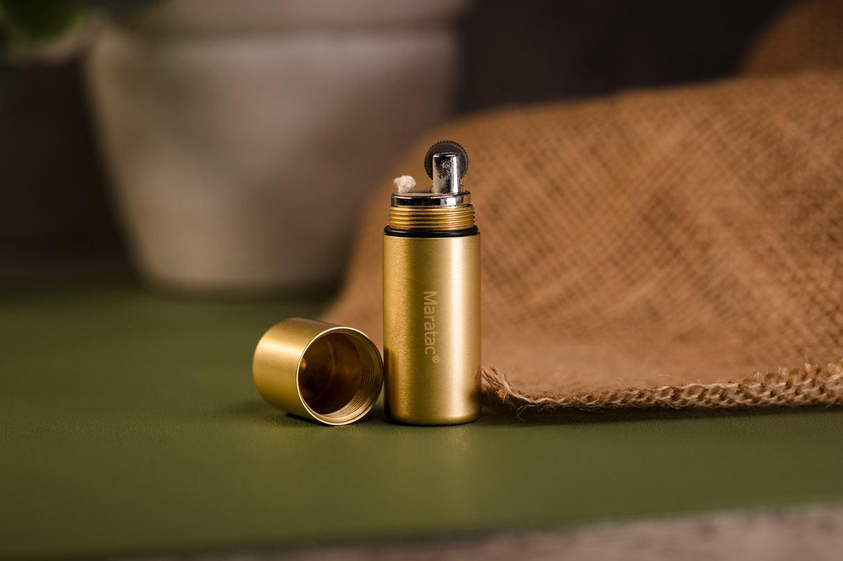 Brass XL Peanut Lighter Gen 3 By Maratac®