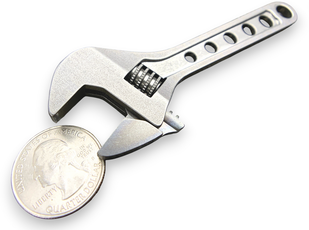 Adjustable Wrench - Titanium 4 Inch ( NSN Pending )