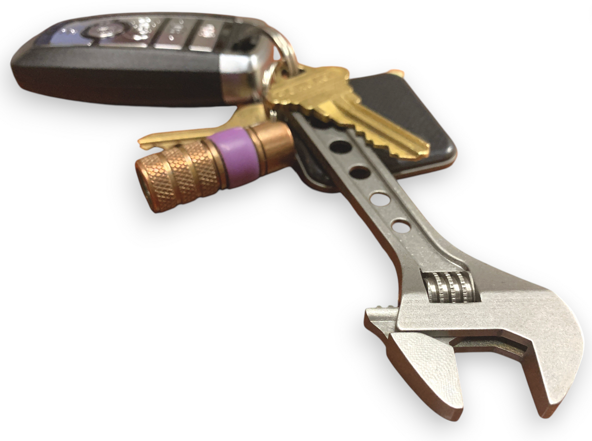 Adjustable Wrench - Titanium 4 Inch ( NSN Pending )