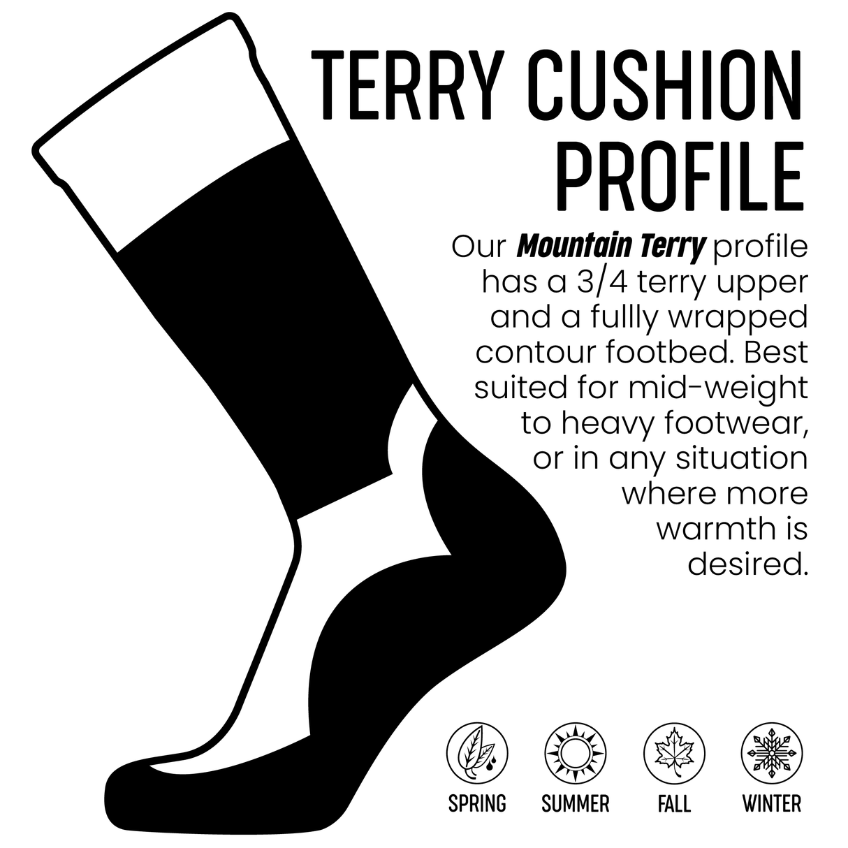 Coyote Wool Boot Sock