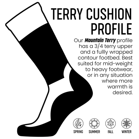 Coyote Wool Boot Sock