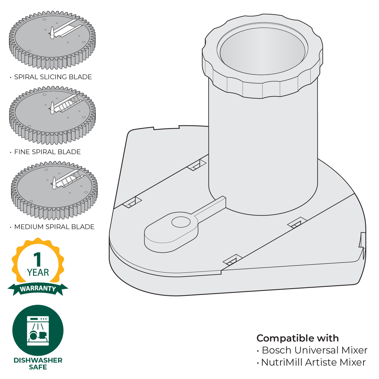 Spiralizer Attachment