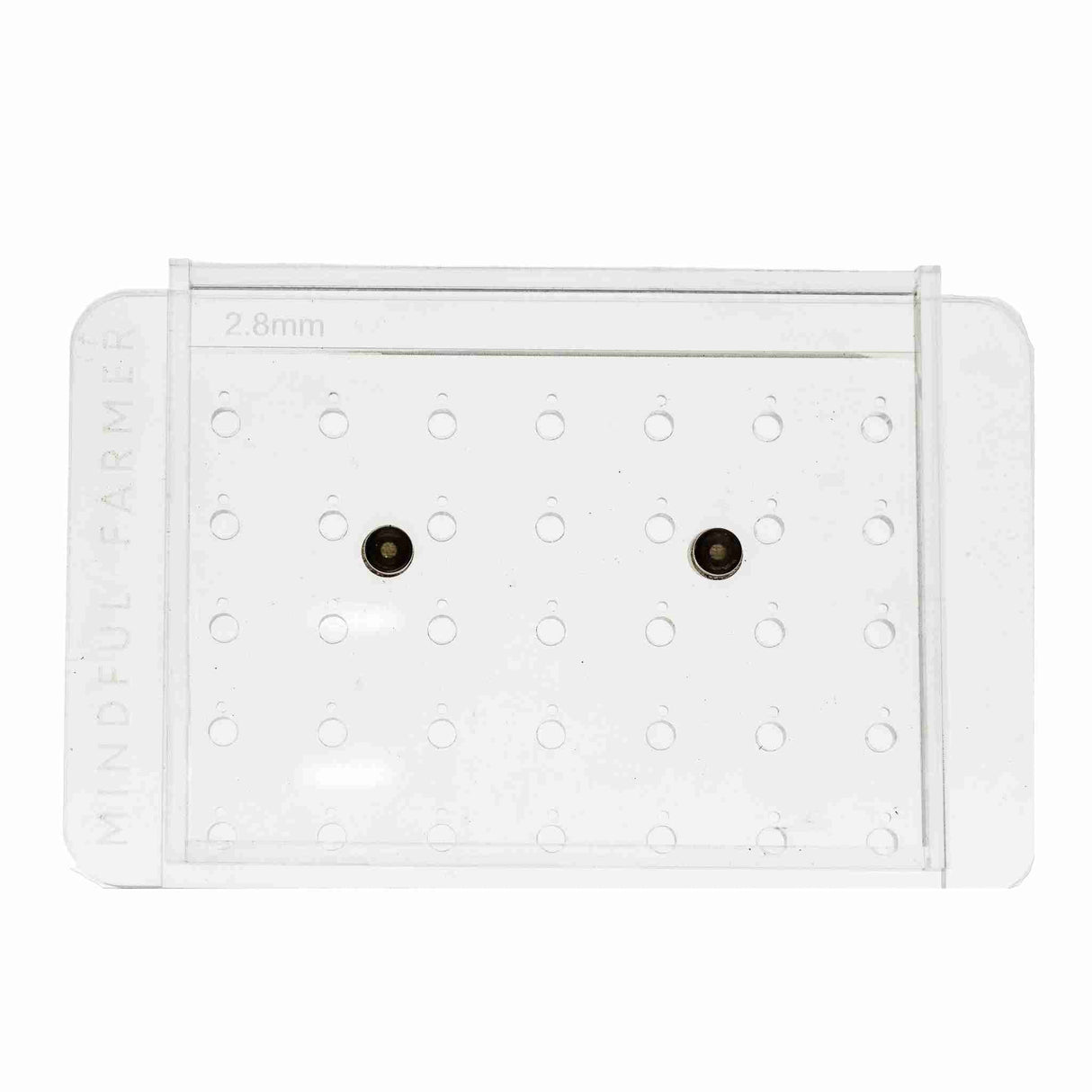 Soil Block Drop Seeder - Standing 35 - Complete Set | Mindful Farmer