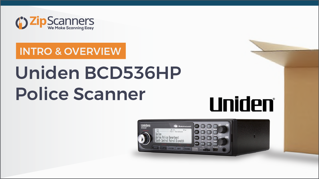 BCD536HP Uniden Police Scanner
