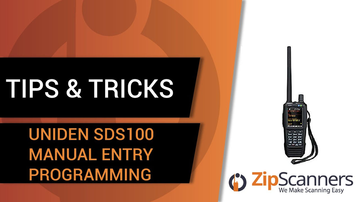SDS100 Uniden Police Scanner Bundle
