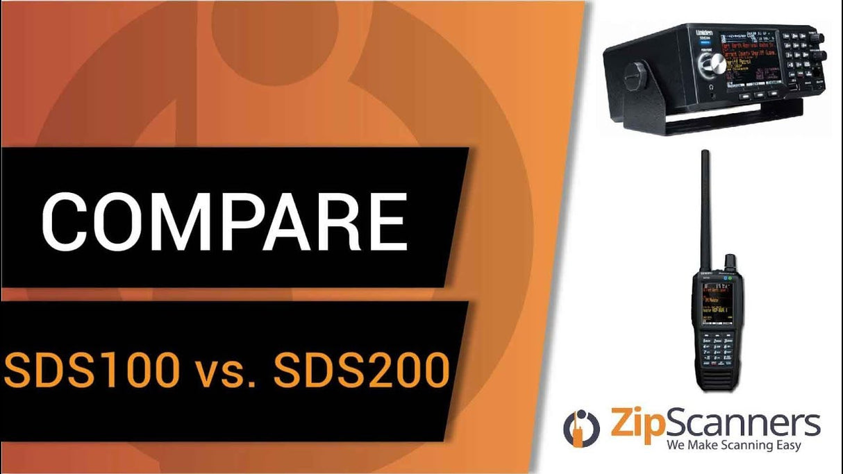 SDS100 Uniden Police Scanner Bundle