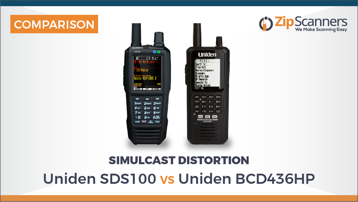 SDS100 Uniden Police Scanner Bundle
