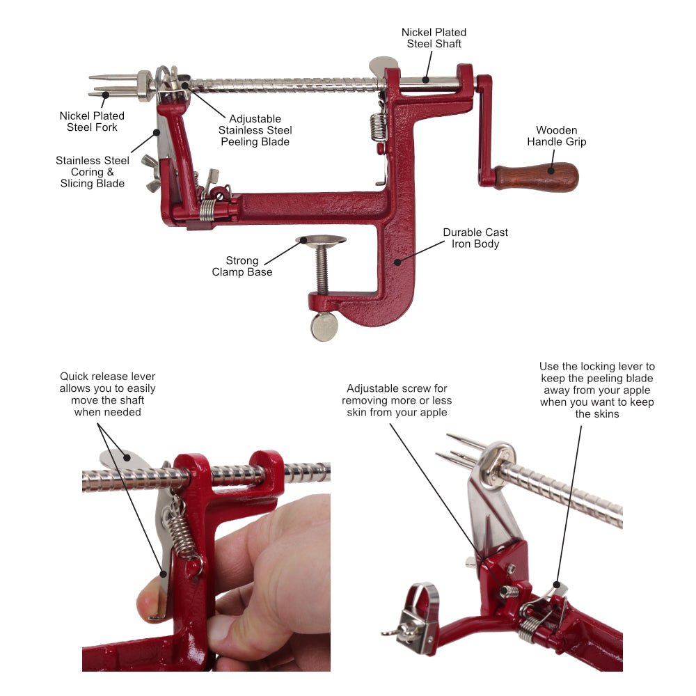 Johnny Apple Peeler - Clamp Base