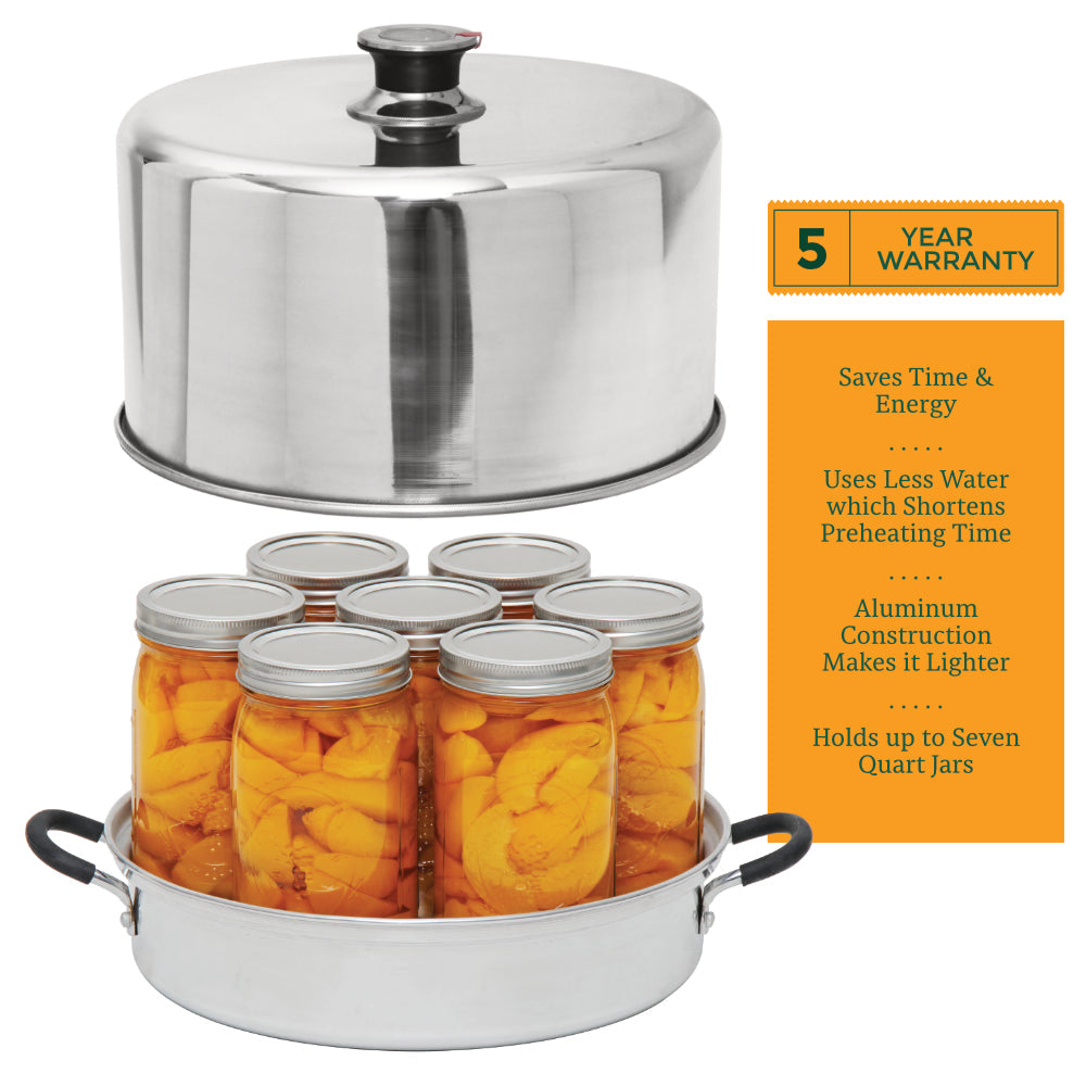 Fruitsaver Aluminum Steam Canner with Tools