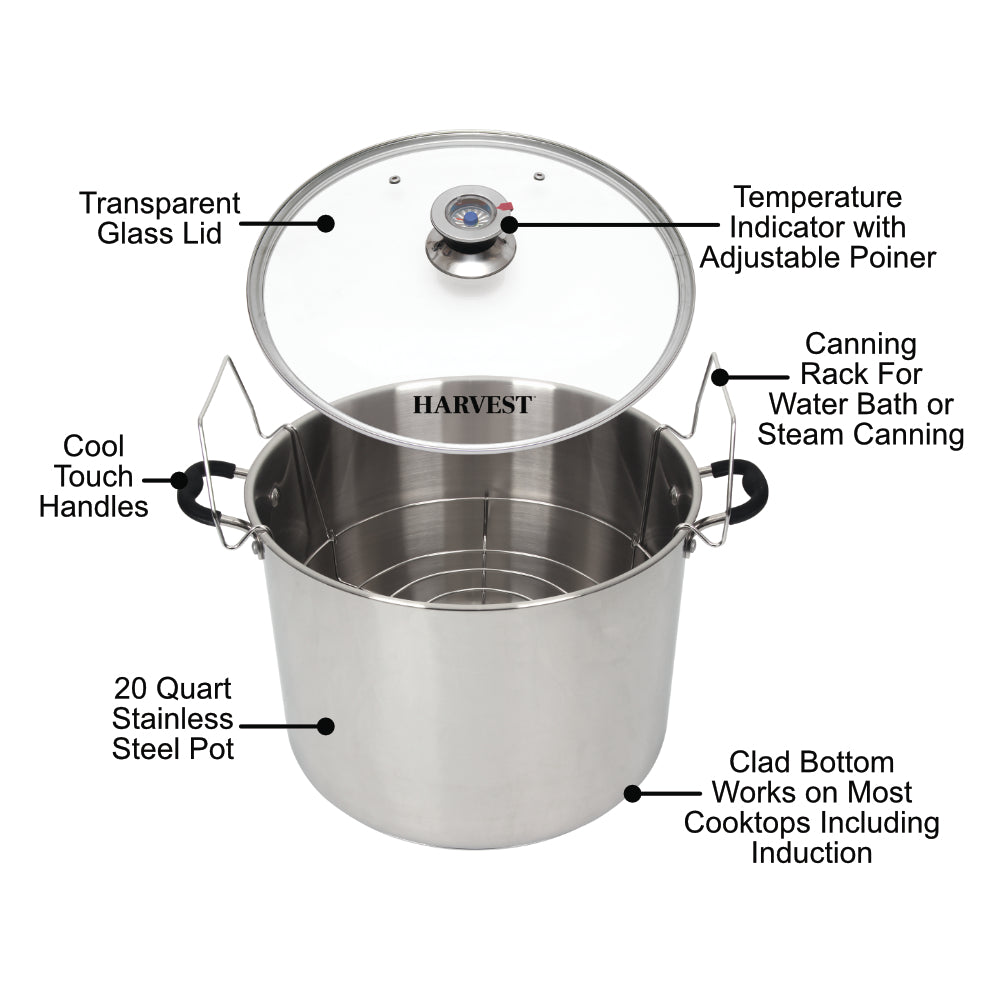 Harvest Stainless Steel Multi Use Canner