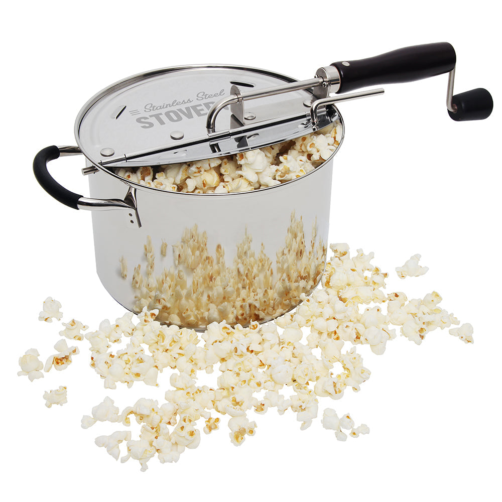 StovePop Stainless Steel Popcorn Popper