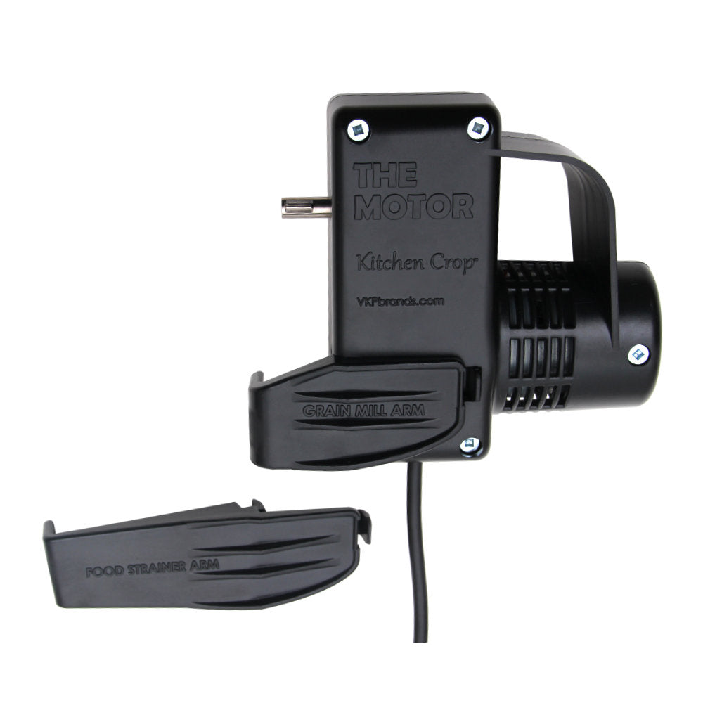 The Motor for The Grain Mill, Deluxe Grain Mill, and Model 250 Food Strainer