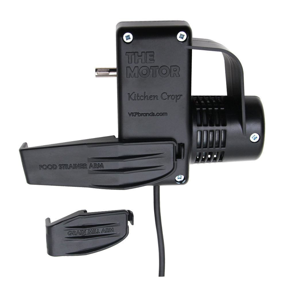 The Motor for The Grain Mill, Deluxe Grain Mill, and Model 250 Food Strainer