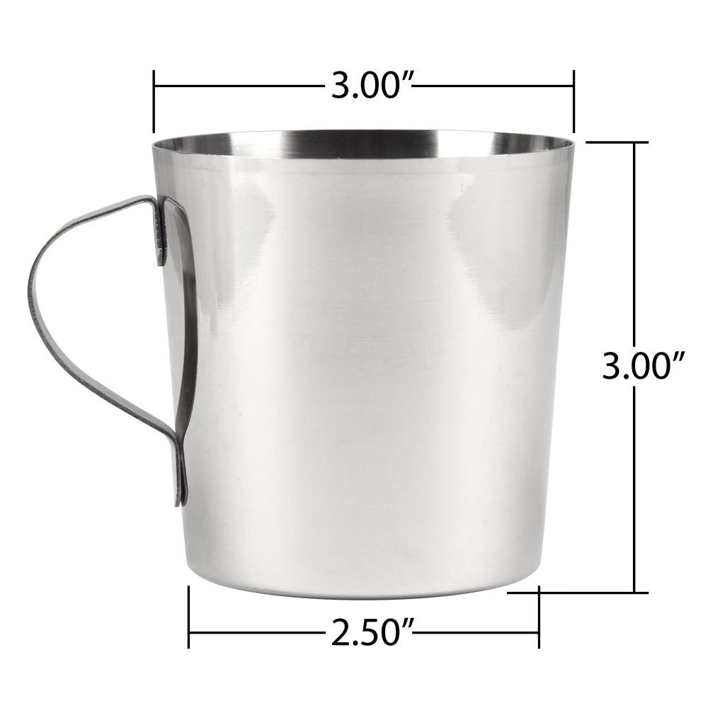 Stainless Steel Heavy Drinking Cup - 10oz