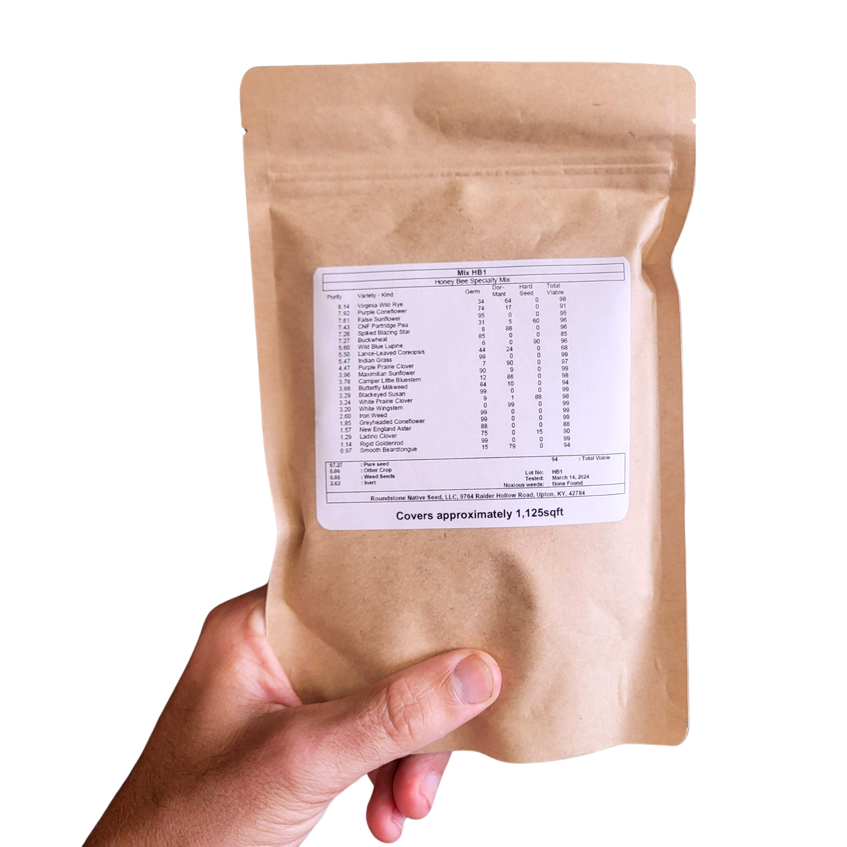 Wildflower Seed Mix for Bees and Pollinators