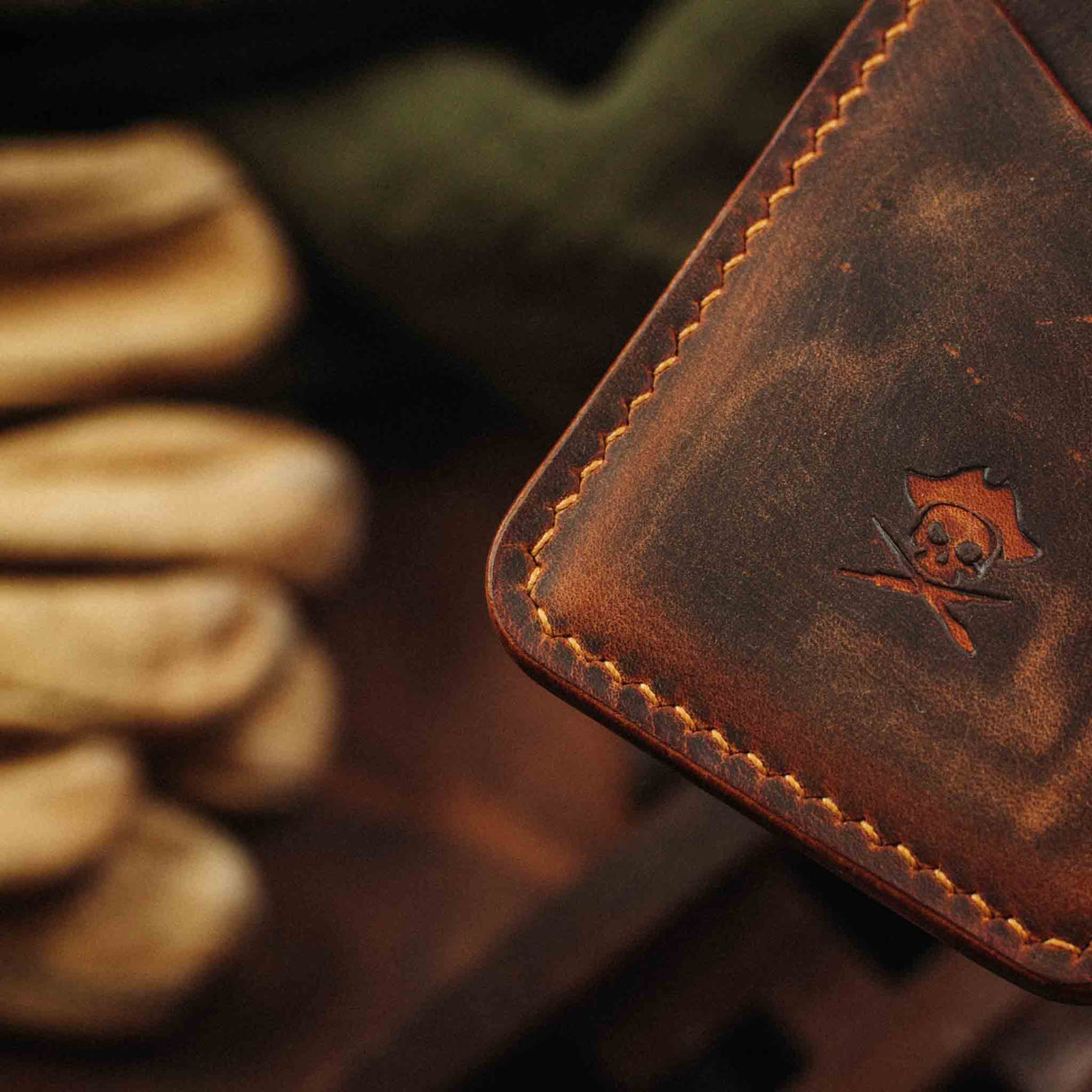 Pirate Goods Boatswain v3 Slim Wallet – Minimalist Leather EDC Card Holder