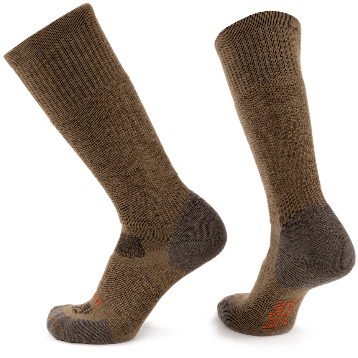 Coyote Wool Boot Sock