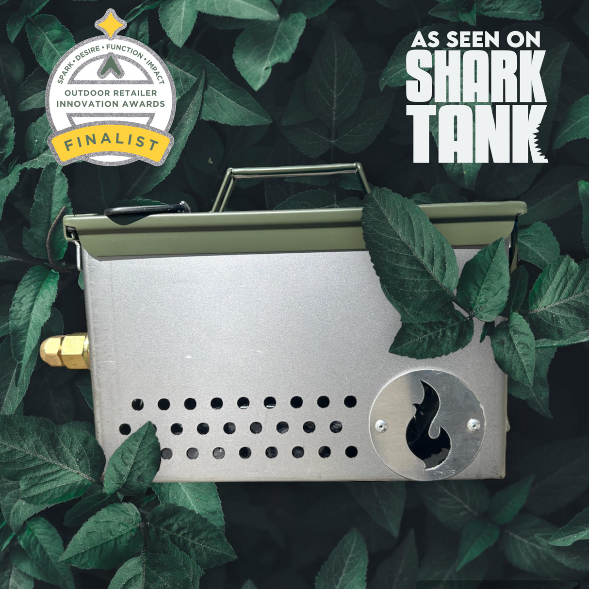 Naked LavaBox Combo: Color-changing fire pit with Over/Under and Bugout Bag