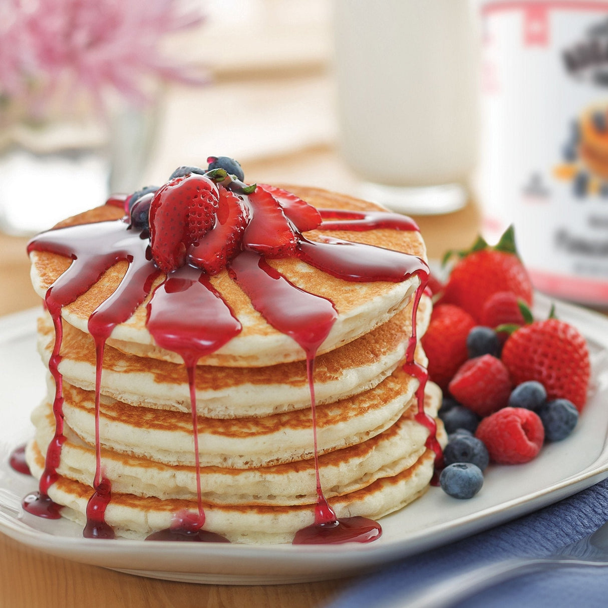 Buttermilk Pancake & Waffle Mix Can, 33 Servings