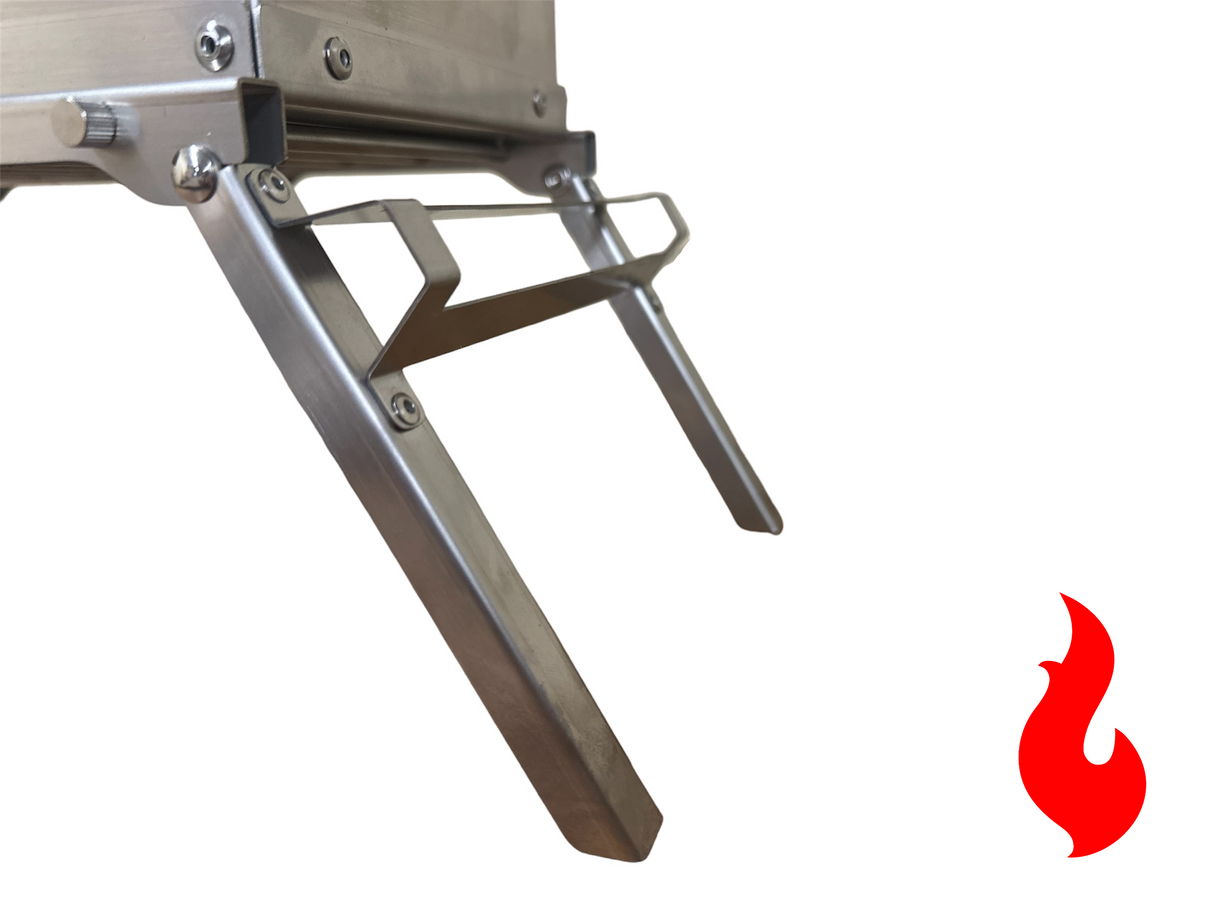 Over Under Grill Thingy: Stand and Grill In One