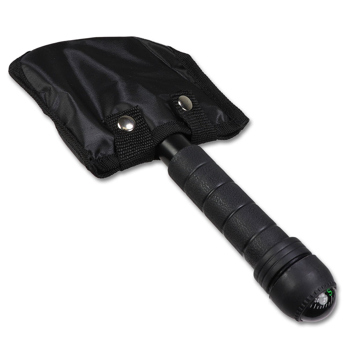 Compact Multi-Function Survival Shovel | Folding Tool with Compass & Survival Kit