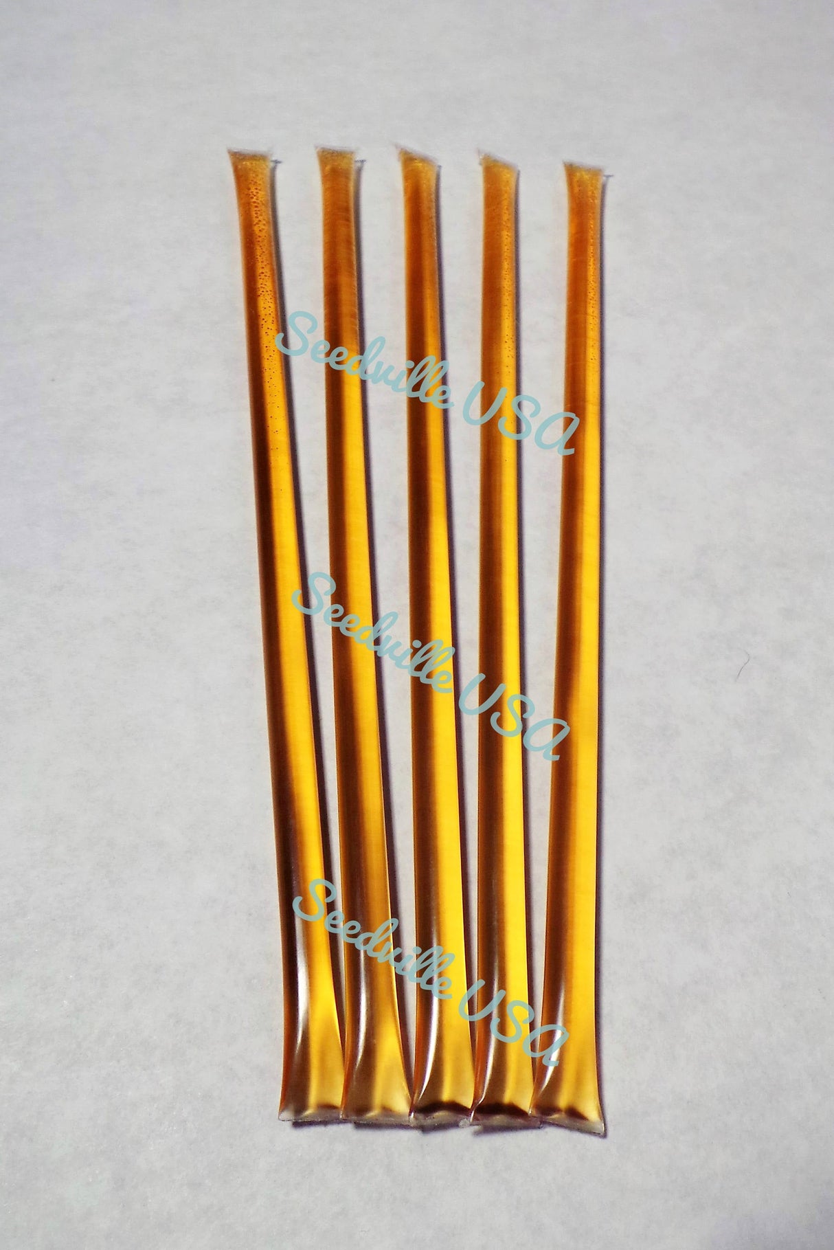5 Pack RASPBERRY HONEY TEASERS Natural Honey Snack Sticks Honeystix Straws
