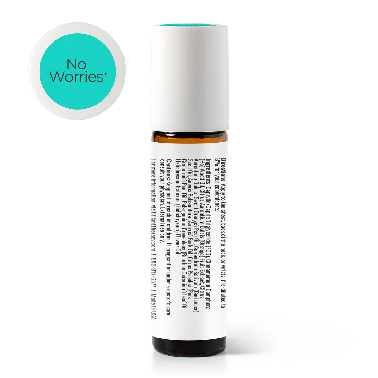 No Worries KidSafe Essential Oil Blend Pre-Diluted Roll-On