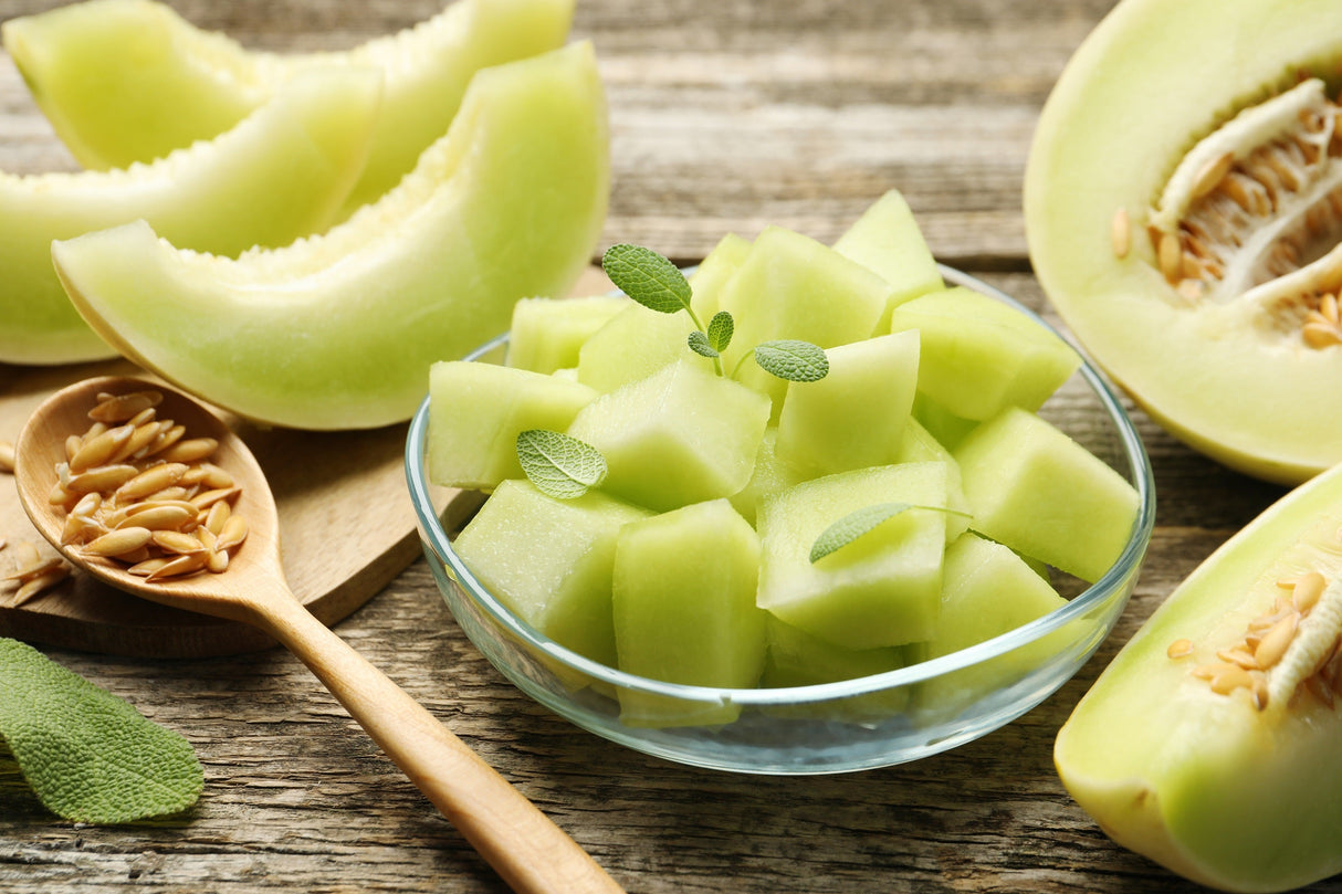 150 HONEYDEW GREEN FLESH Cucumis Melo Inodorus Melon Fruit Seeds