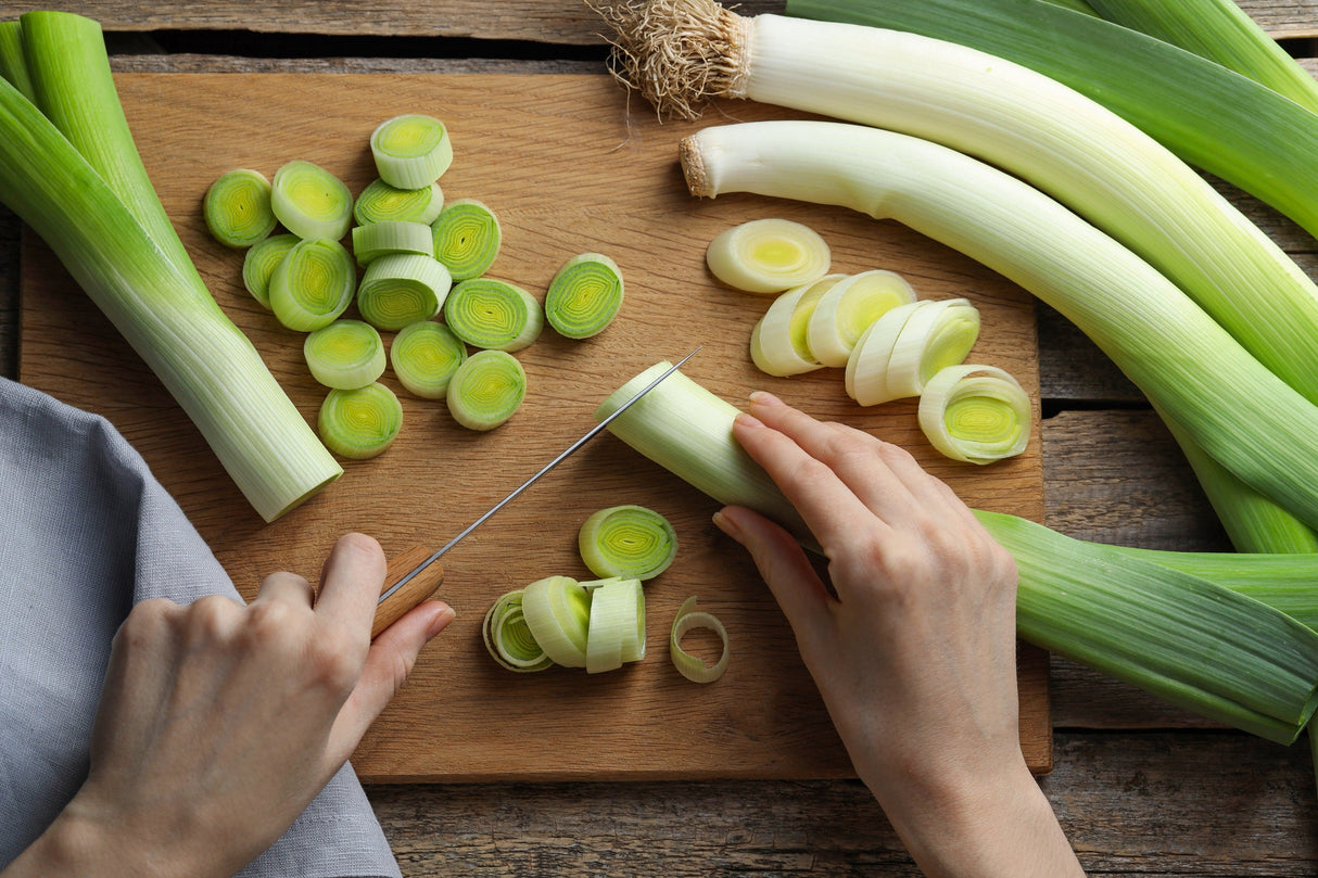 500 BROAD LONDON LEEK Allium Porrum Heirloom White & Green Vegetable Seeds