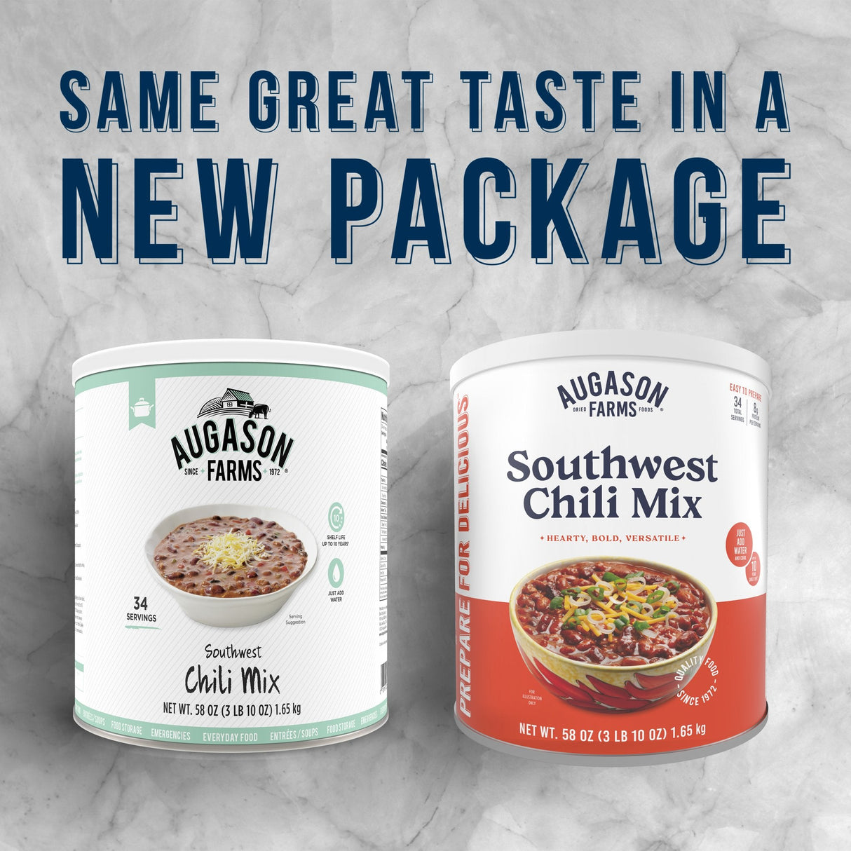 Southwest Chili Mix Can, 34 Servings
