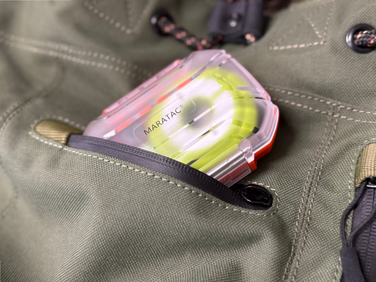 Pocket Size - Hi-Viz Rugged ABS Watertight Storage Box ( New )