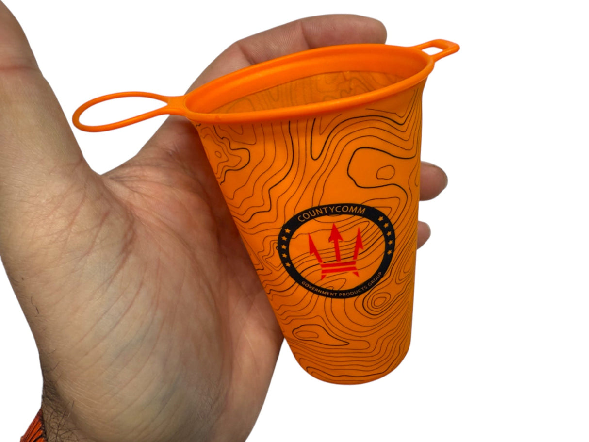 Travelers Flat-Pack Cup by Maratac® - Crush Proof ( BPA & PVC Free ) - 3 Color Variants