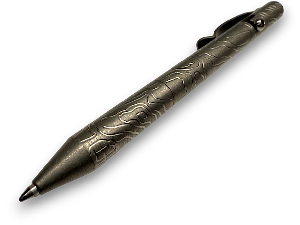 MaxMadCo Design - Titanium - Bolt Action Pen - GEN 2 š„ New š„