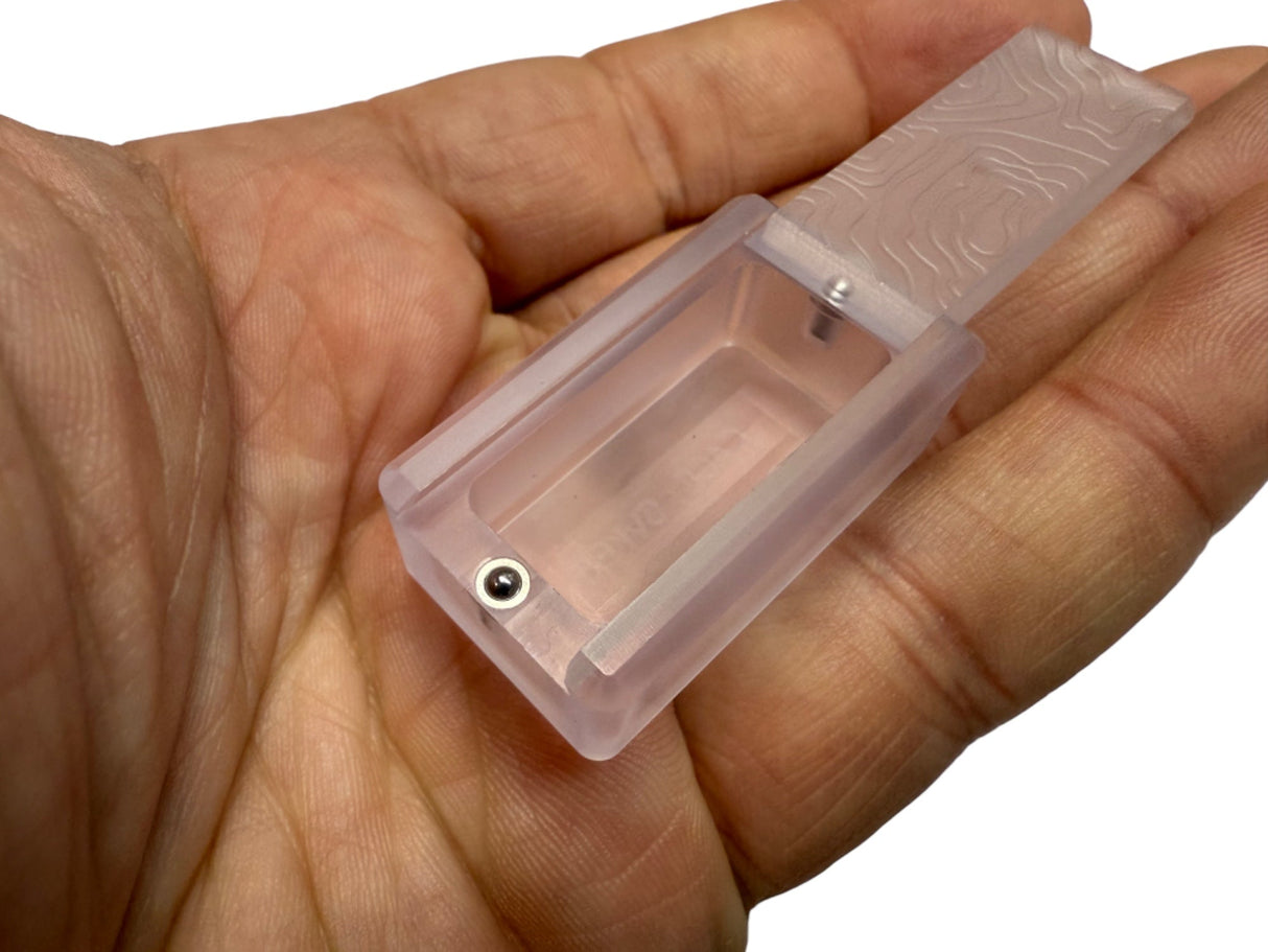Tiny Polycarbonate Pocket Box - Gen 3 Topo + Glow Silicone Holder