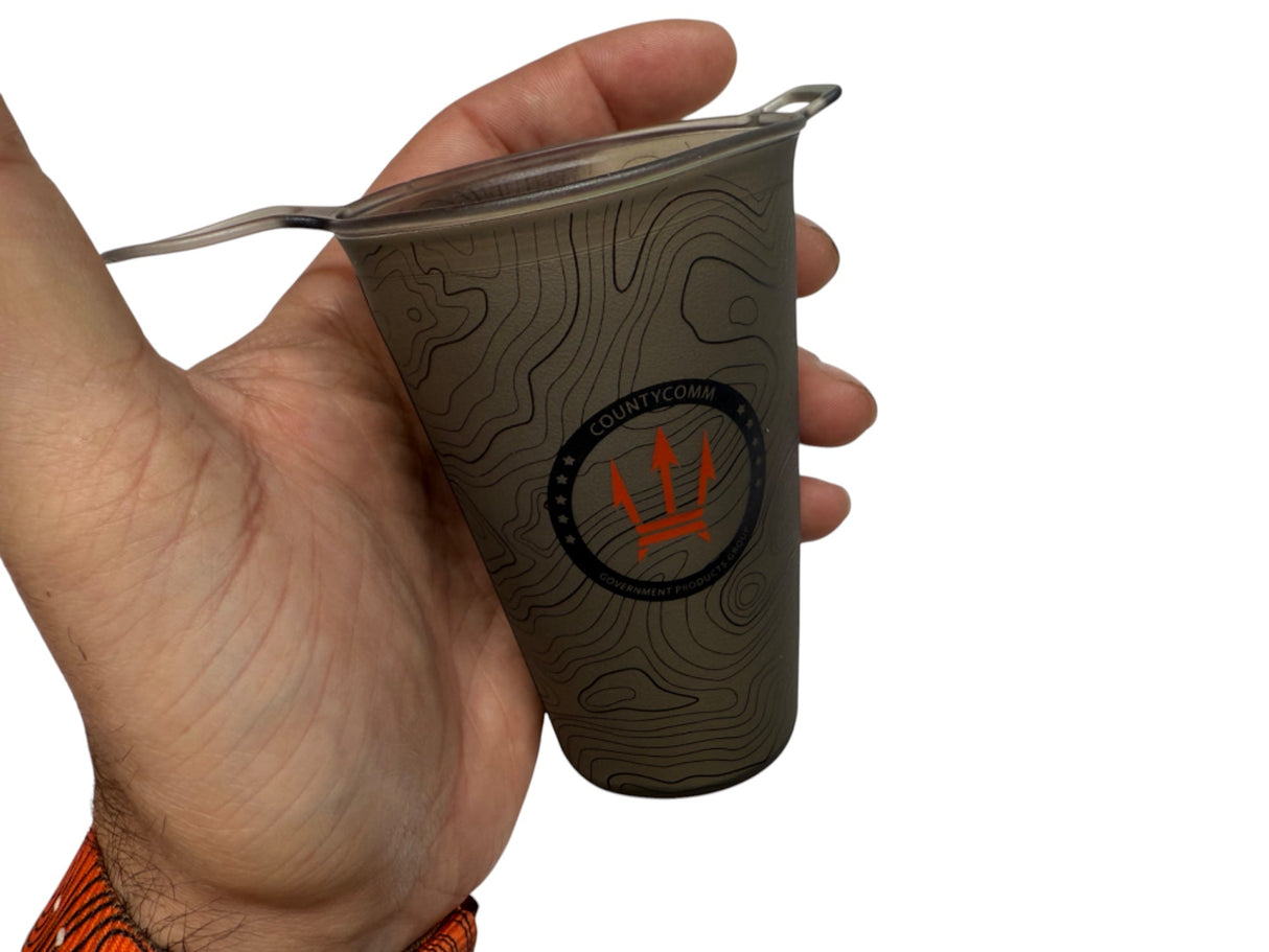 Travelers Flat-Pack Cup by Maratac® - Crush Proof ( BPA & PVC Free ) - 3 Color Variants