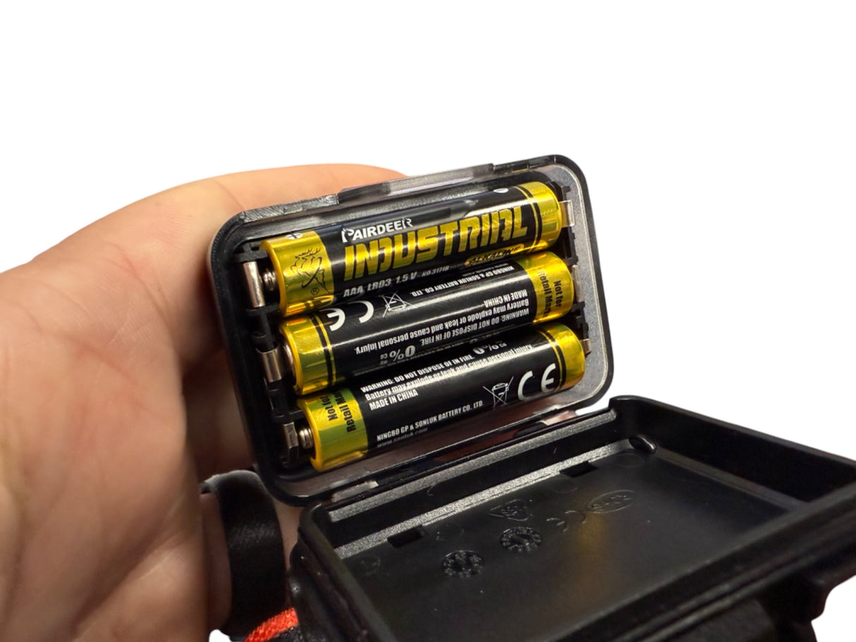 DuoLightX Headlamp ( Dual Power Options Included ) by Maratac®