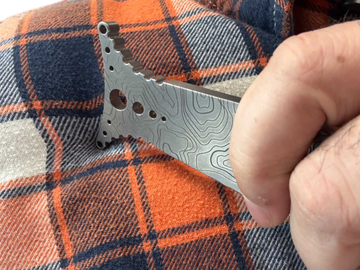 Titanium Leverage Multi Tool - Non Conspicuous Persuasion Device by MaratacĀ®