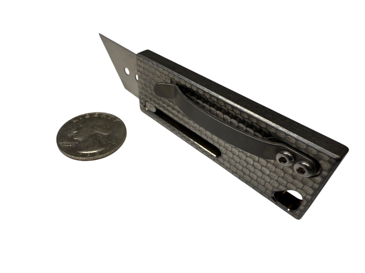 MaxMadCo Design - Titanium - Utility Blade Knife š„ New Gen 2š„